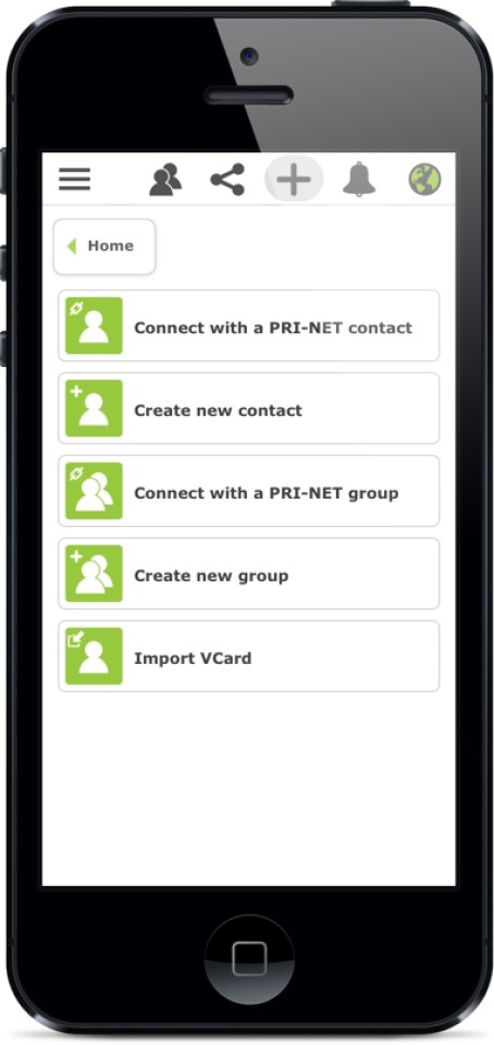 Add contacts